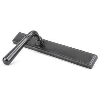 Aged Bronze Newbury Slimline Lever Latch Set - 45418