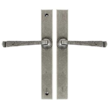 Avon Slimline Espag Sprung Lever Latch Set in Pewter - 45446 