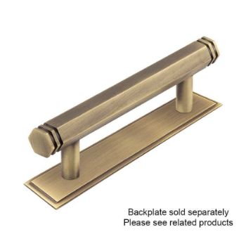 Nile Antique Brass Cabinet Handles - HOX350AB 