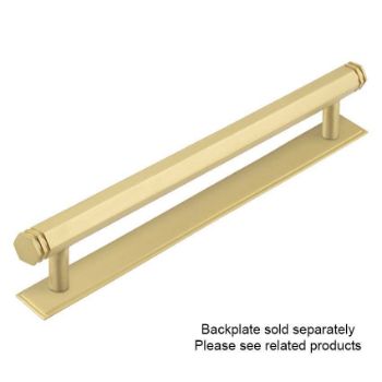 Nile Satin Brass Cabinet Handles - HOX350SB