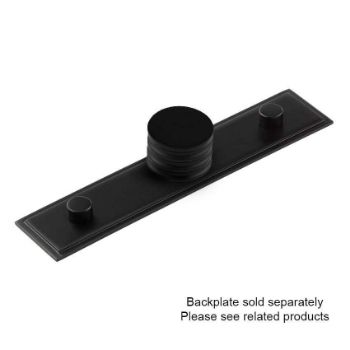 Sturt Cupboard Cabinet Knobs in Matt Black - HOX430MB