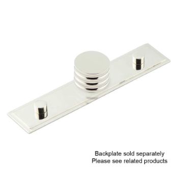 Sturt Cupboard Cabinet Knobs in Polished Nickel - HOX430PN