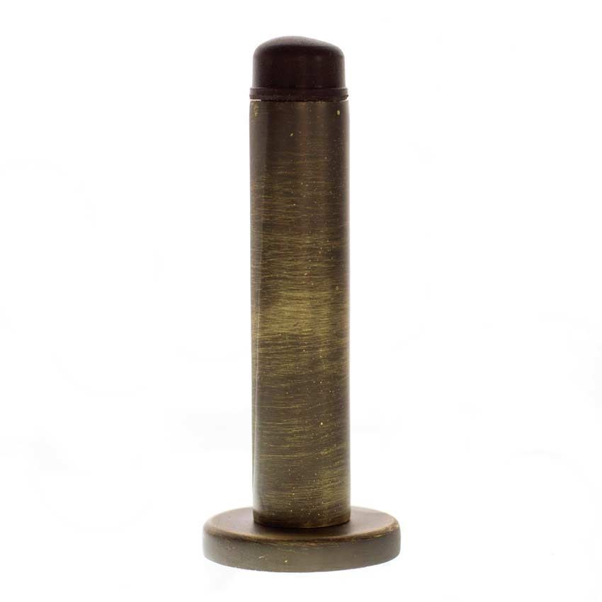 Concealed Fix Skirting Door Stop - Antique Brass - ADSWPAB