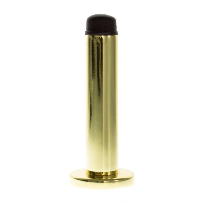 Concealed Fix Skirting Door Stop - Polished Brass - ADSWPPB 