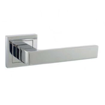 Montana door handle on a round rose - S40SPC Montana door handle on a round rose - S40SPC