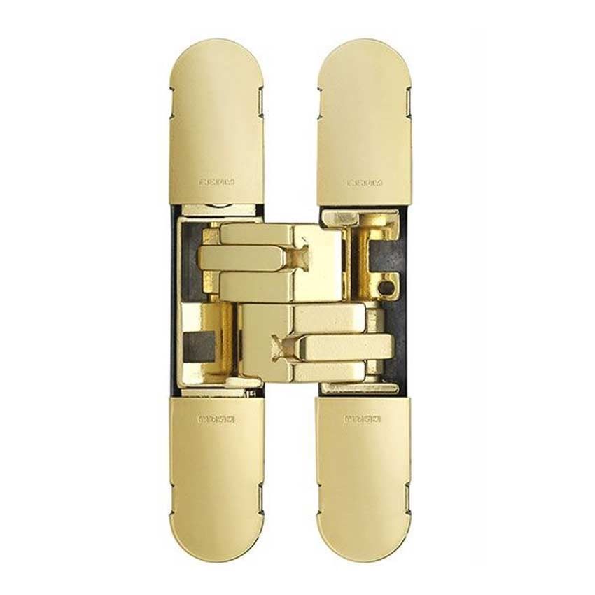 Ceam Concealed Door Hinge - Polished Brass - CI001130OTT00