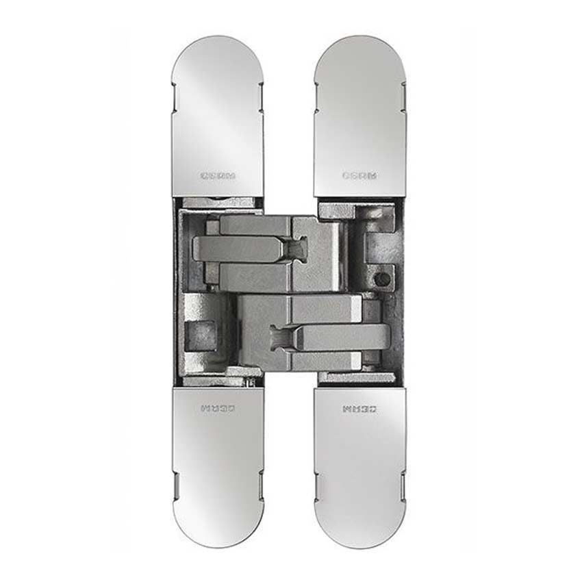 Ceam Concealed Door Hinge - Polished Nickel - CI001130NIK00 