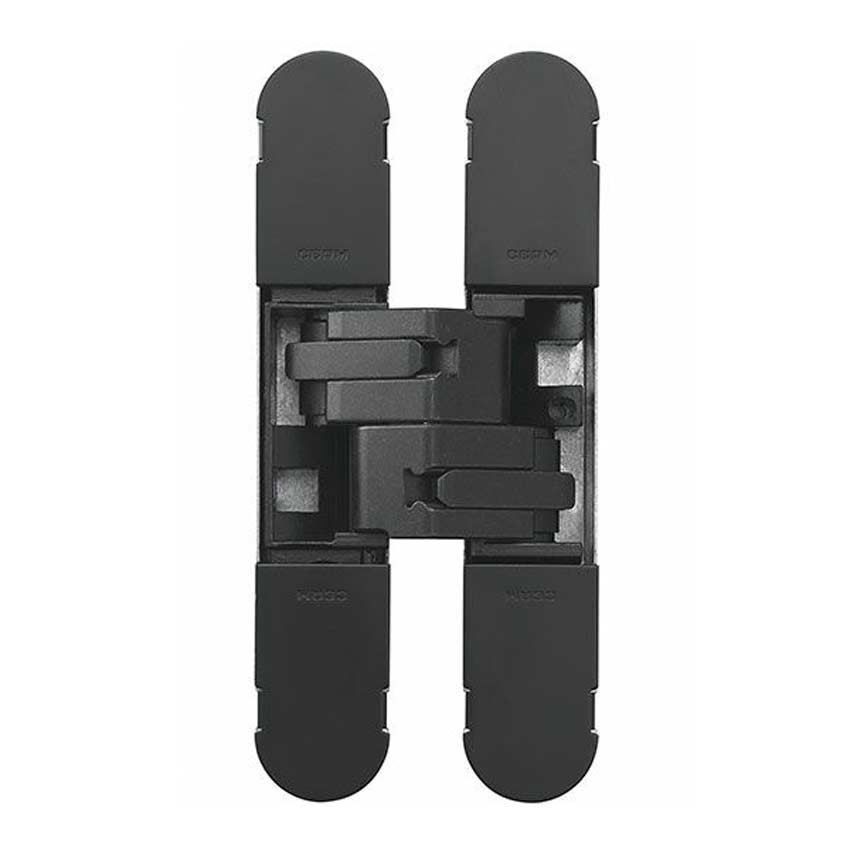 Ceam Concealed Door Hinge - Matt Black -CI001130VNO00 