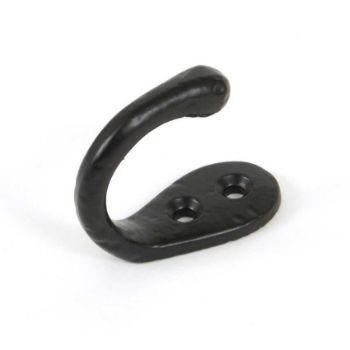 Black Celtic Single Robe Hook - 83845  Black Celtic Single Robe Hook - 83845