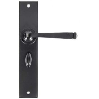 Avon Large Lever Bathroom Handle in Black finish - 33095 Avon Large Lever Bathroom Handle in Black finish - 33095