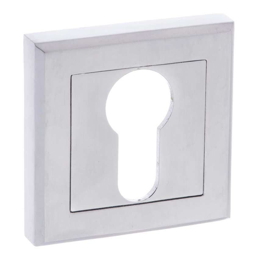 Square Euro Escutcheon - S2-ESC-ES-SC