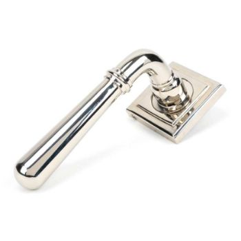 Polished Nickel Newbury Lever on a Square Rose - 46060