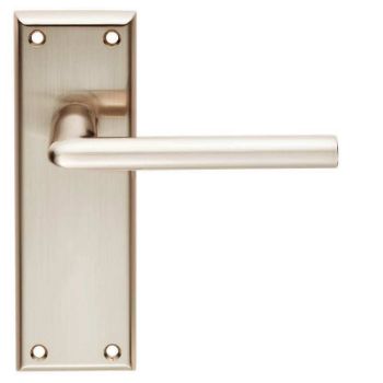 Serozzetta Dieci Lever on a Latch Backplate - SZR012SN Serozzetta Dieci Lever on a Latch Backplate - SZR012SN