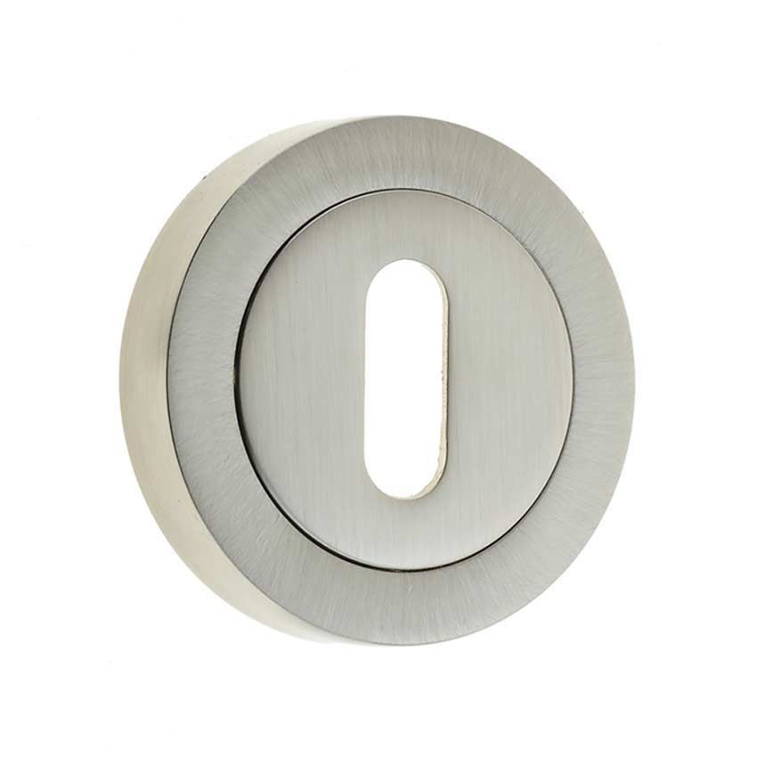 Jedo Standard Key Profile Escutcheon -Satin Nickel - JV503SN