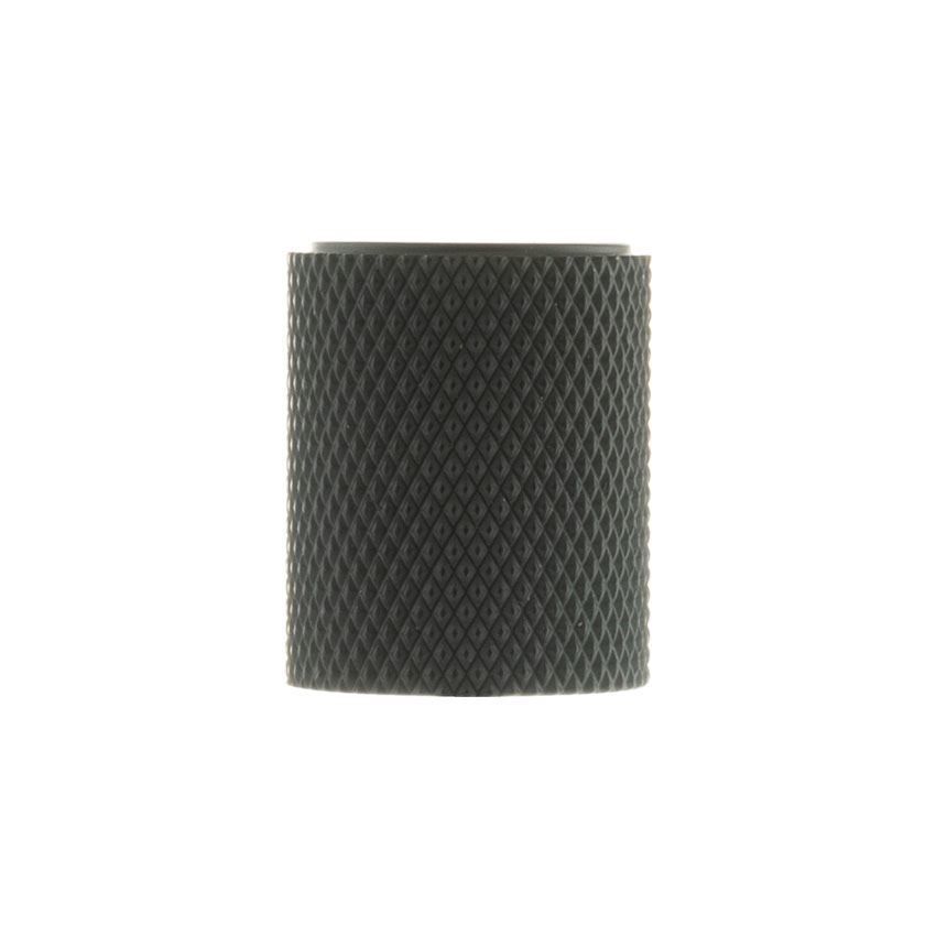 Watson Knurled Cylinder Cabinet Knob - MHCK1820MB