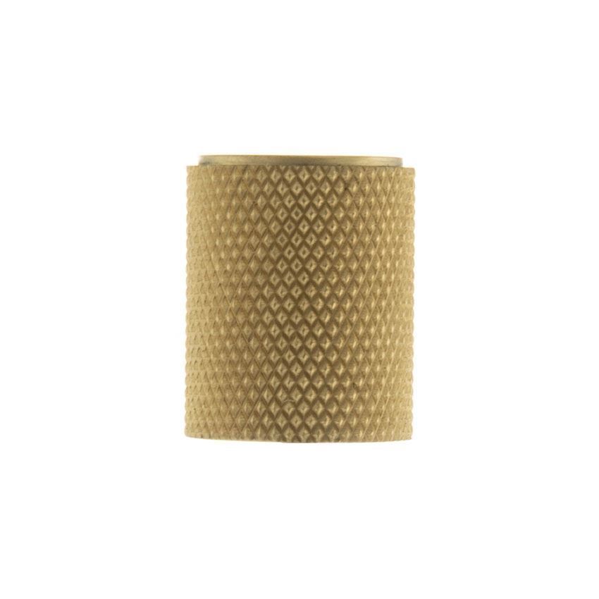 Watson Knurled Cylinder Cabinet Knob - MHCK1820SB 