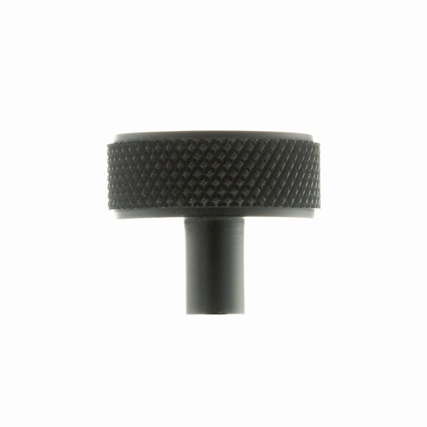 Hargreaves Disc Knurled Cabinet Knob - MHCK1935MB 