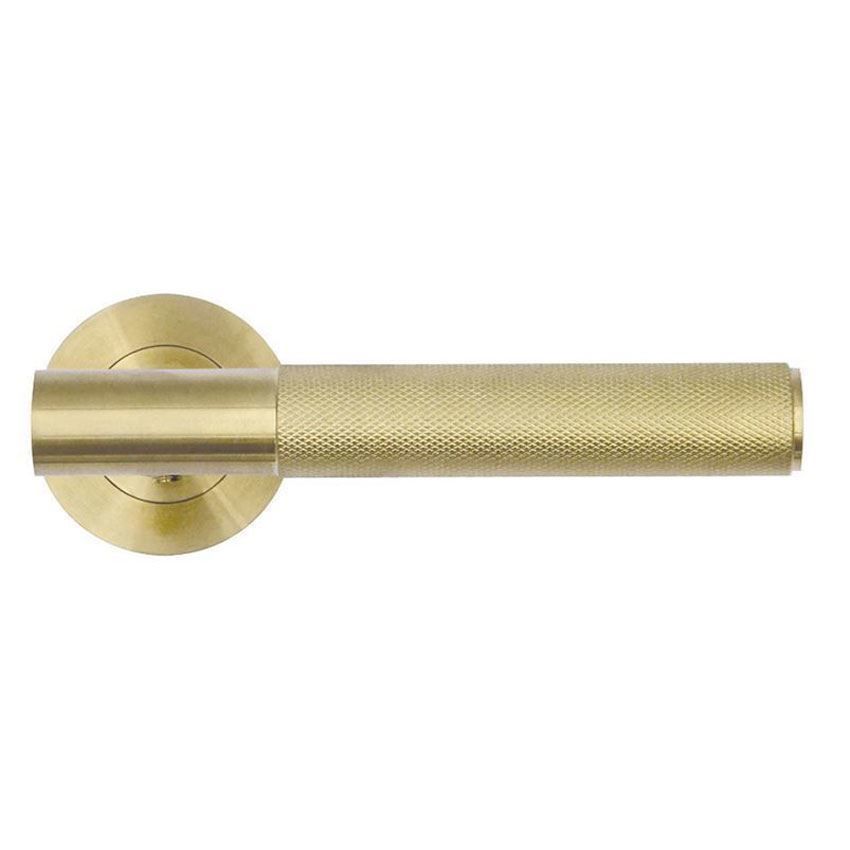 Rosso Tecnica Orta Lever in PVD Satin Brass Finish - RT060PVDSB