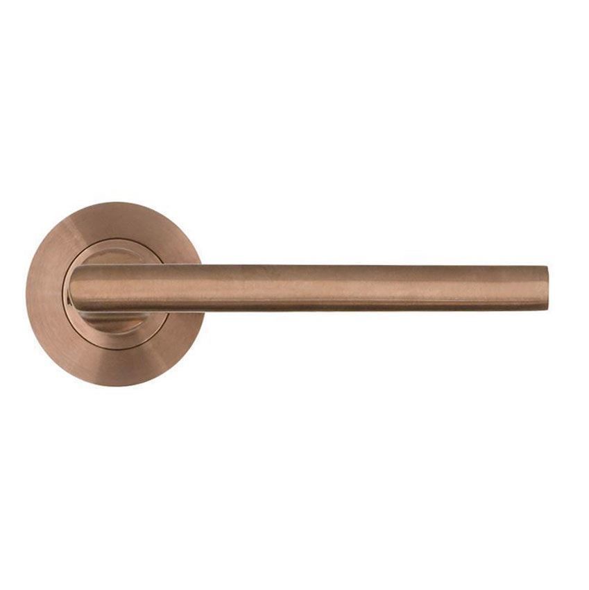 Rosso Tecnica Varese Lever in PVD Satin Bronze Finish - RT040PVDBZ 