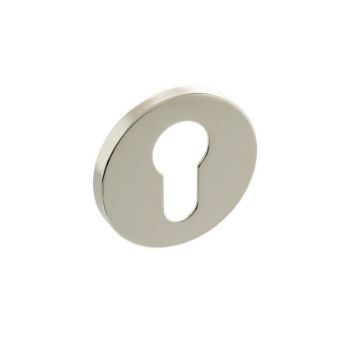 Millhouse Brass Euro Escutcheon on a Slimline Rose - MHSREPN Millhouse Brass Euro Escutcheon on a Slimline Rose - MHSREPN