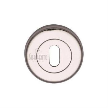 Sorrento Keyhole Escutcheon in Polished Chrome - SC-0191-PC  Sorrento Keyhole Escutcheon in Polished Chrome - SC-0191-PC