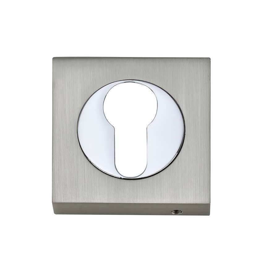 Darcel Square Euro Escutcheon - FSEESC-SNCP