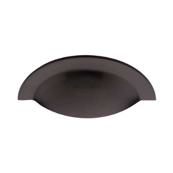 Crescent Drawer Cup Pull in Matt Bronze - C1730-MB Crescent Drawer Cup Pull in Matt Bronze - C1730-MB