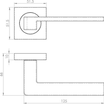 Equi Door Handle - SZM370CP