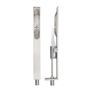 8" Stainless Steel Lever Action Flush Bolt - ZAS03SS  8" Stainless Steel Lever Action Flush Bolt - ZAS03SS