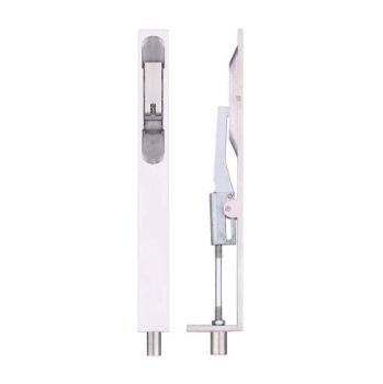 8" Polished Stainless Steel Lever Action Flush Bolt - ZAS03PS 8" Polished Stainless Steel Lever Action Flush Bolt - ZAS03PS