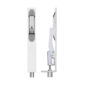 6" Polished Stainless Steel Lever Action Flush Bolt - ZAS02PS 6" Polished Stainless Steel Lever Action Flush Bolt - ZAS02PS