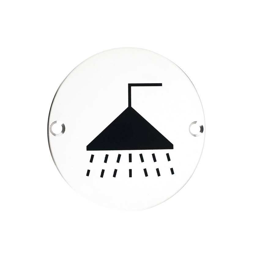 Stainless Steel Shower Sign - ZSS04PCW 