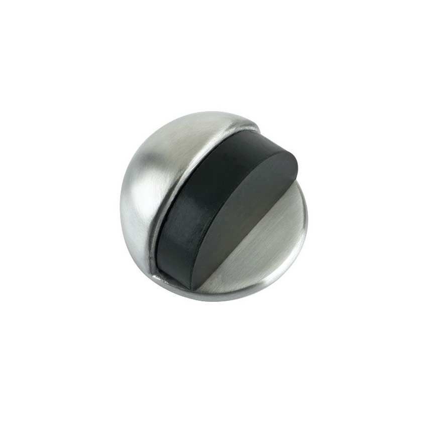 Oval Concealed Fix Floor Mounted Door Stop - ZAS06SS