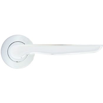 Vigo Lever on a Rose in Polished Chrome - ZPA080-CP