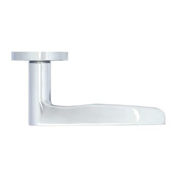 Vigo Lever on a Rose in Polished Chrome - ZPA080-CP