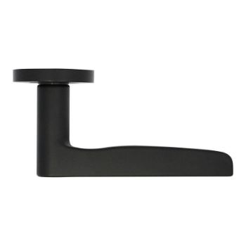 Vigo Lever on a Rose in Matt Black - ZPA080-MB