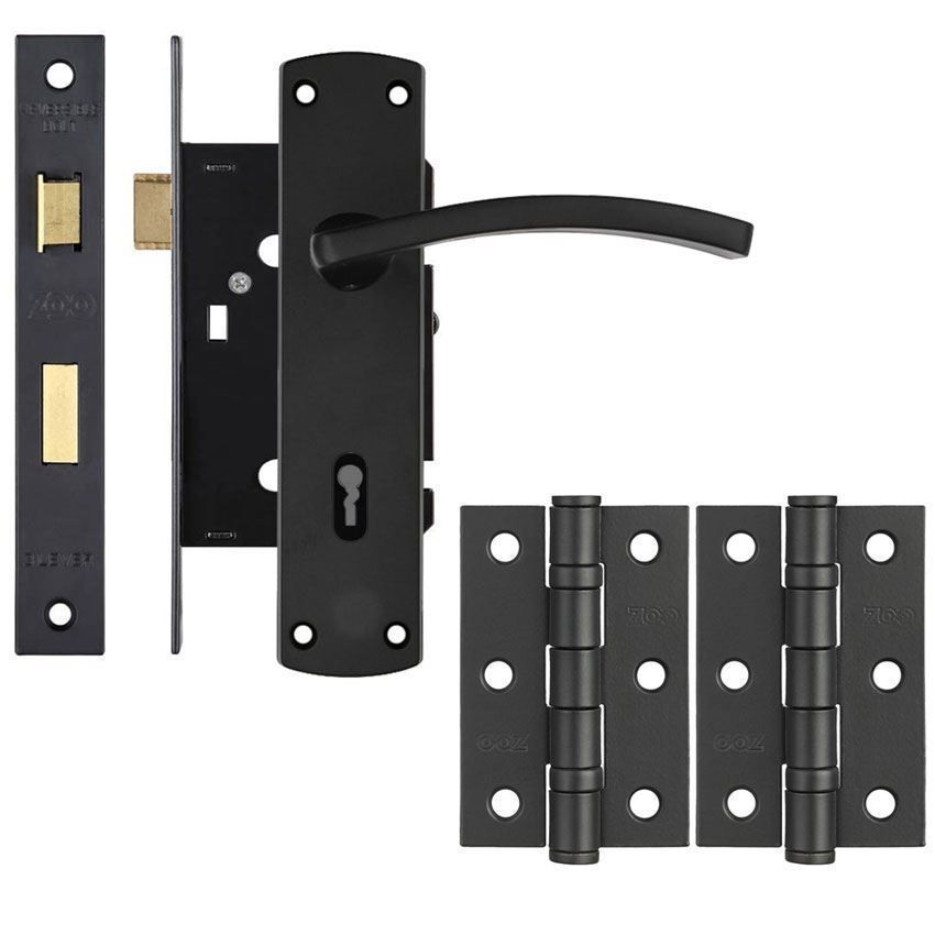 Toledo Locking Door Pack - ZPA031-MBLK 