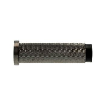 Alexander and Wilks knurled cylinder door stop - AW600DBZPVD Alexander and Wilks knurled cylinder door stop - AW600DBZPVD