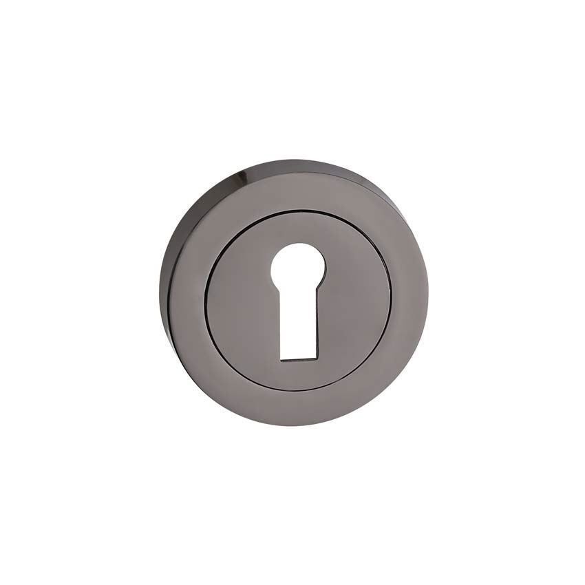 Darcel Keyhole Escutcheon Black Nickel - FESC-BN 