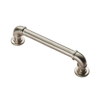 Pipe Handle in Satin Nickel - FTD402SN Pipe Handle in Satin Nickel - FTD402SN