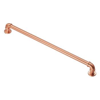 Pipe Handle in Satin Copper - FTD402SCO 
