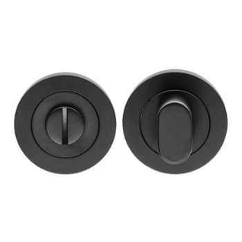 Steelworx WC Thumbturn and Release in Matt Black - SWT1016MB Steelworx WC Thumbturn and Release in Matt Black - SWT1016MB