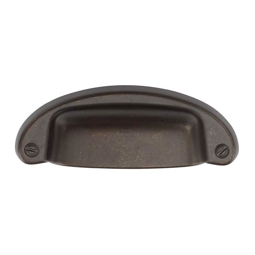 Matt Bronze Classic Drawer Cup Pull - TK5332-032-LBN