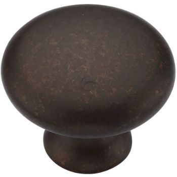 Classic Round Cabinet Knob in Matt Bronze - TK4226-LBN Classic Round Cabinet Knob in Matt Bronze - TK4226-LBN
