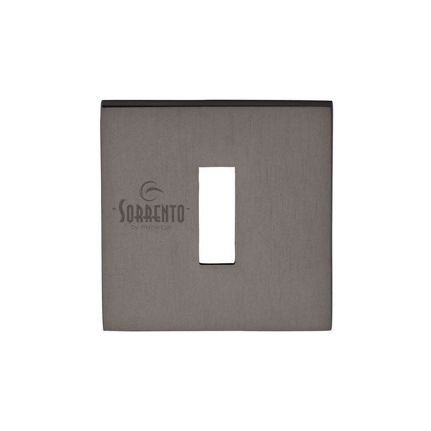 Square Standard Escutcheon in Venetian Bronze - 5M-4048-Q-141