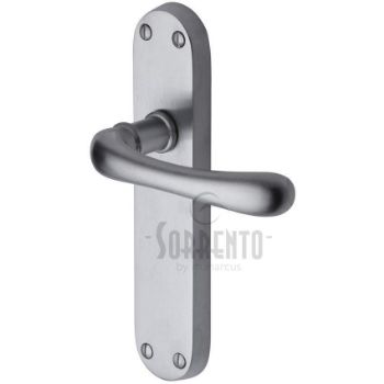 Donna Lever on a Backplate in Satin Chrome Donna Lever on a Backplate in Satin Chrome