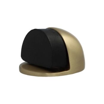 Alexander and Wilks Shield Floor Mounted Door Stop - AW631SB  Alexander and Wilks Shield Floor Mounted Door Stop - AW631SB