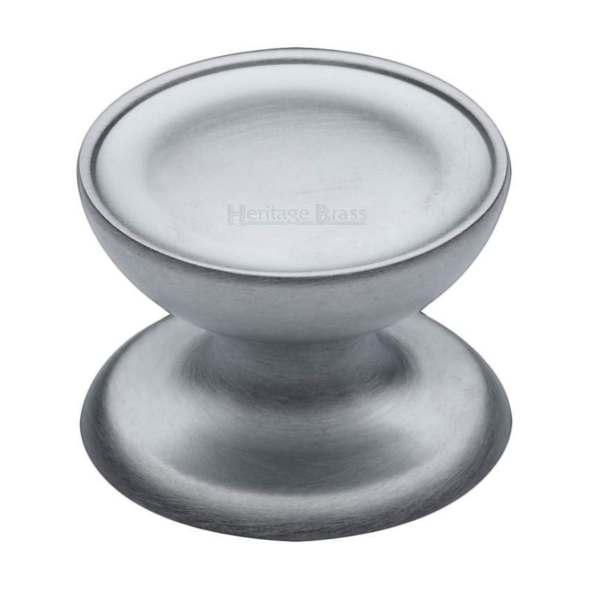 Surrey Cabinet Knob in Satin Chrome - C4386-SC 