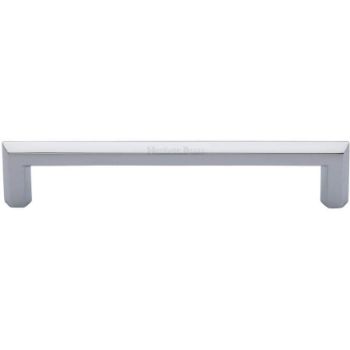 Hex Profile Cabinet Pull Handle in Polished Chrome - C4473-PC 