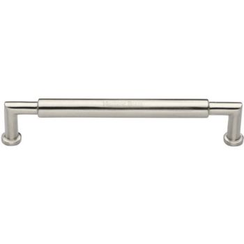Bauhaus Round Cabinet Pull Handle in Satin Nickel - C0319-SN  Bauhaus Round Cabinet Pull Handle in Satin Nickel - C0319-SN